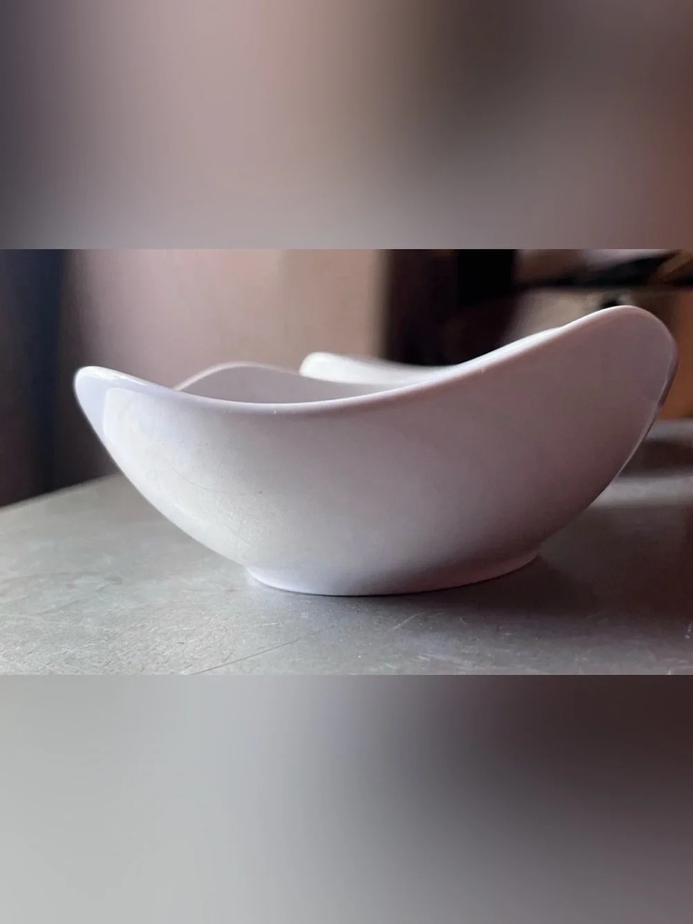 IKEA Modern White Ceramic Serving Plates & Wave Bowls 6 Pc Set New